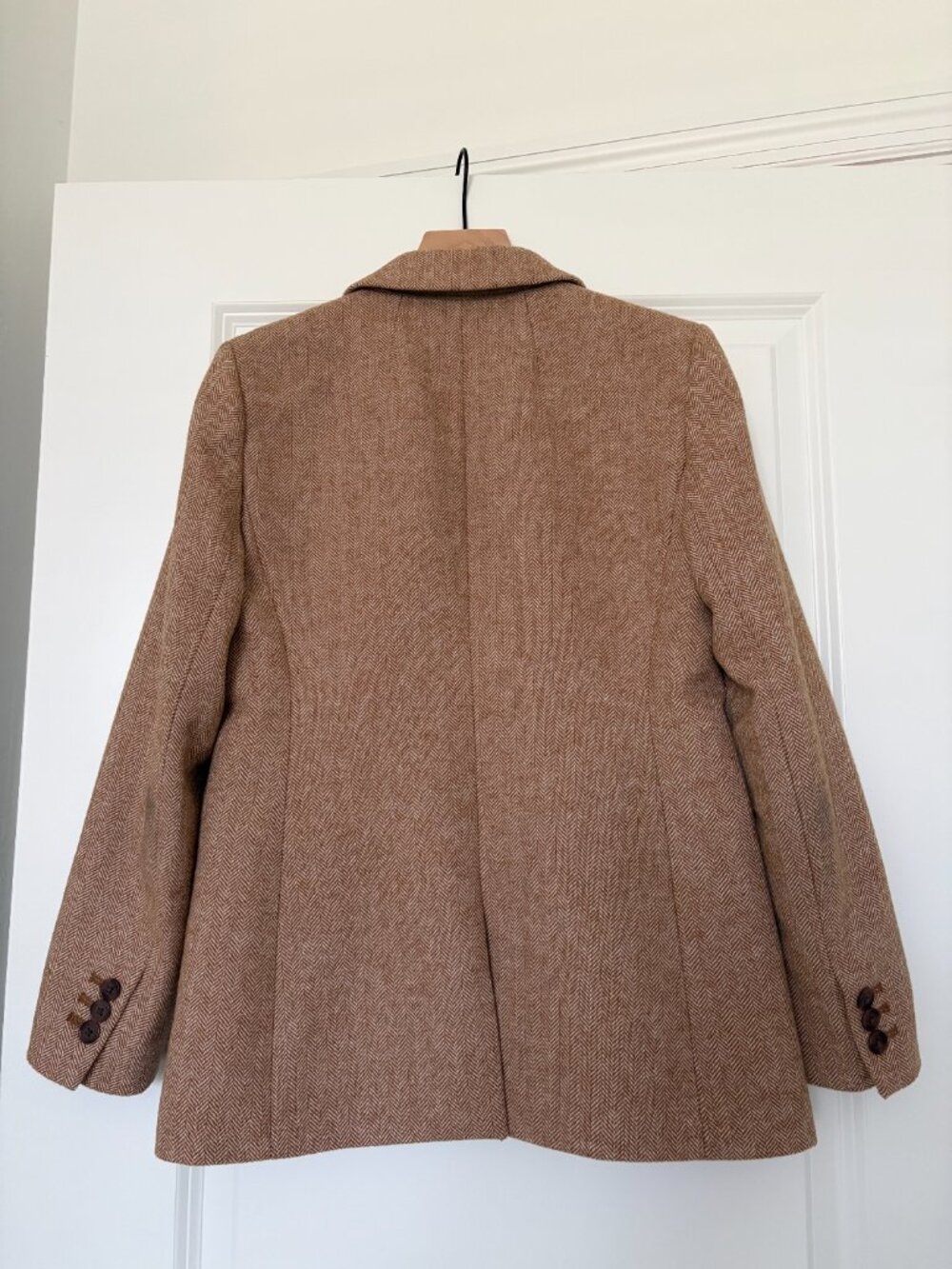 J Crew Camel Wool Blazer in Size 0P - Picture 2 of 7